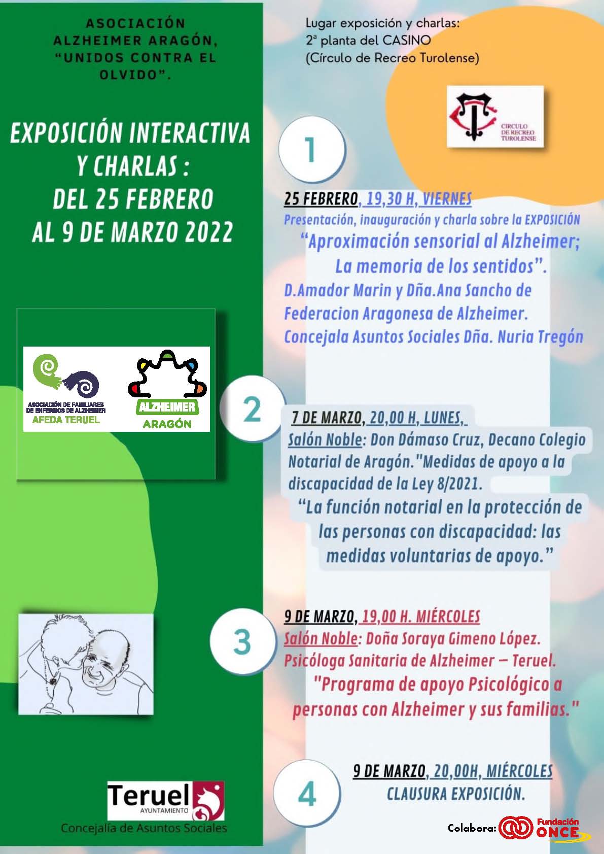 Exposición de Alzheimer en Teruel Exposición de Alzheimer en Teruel